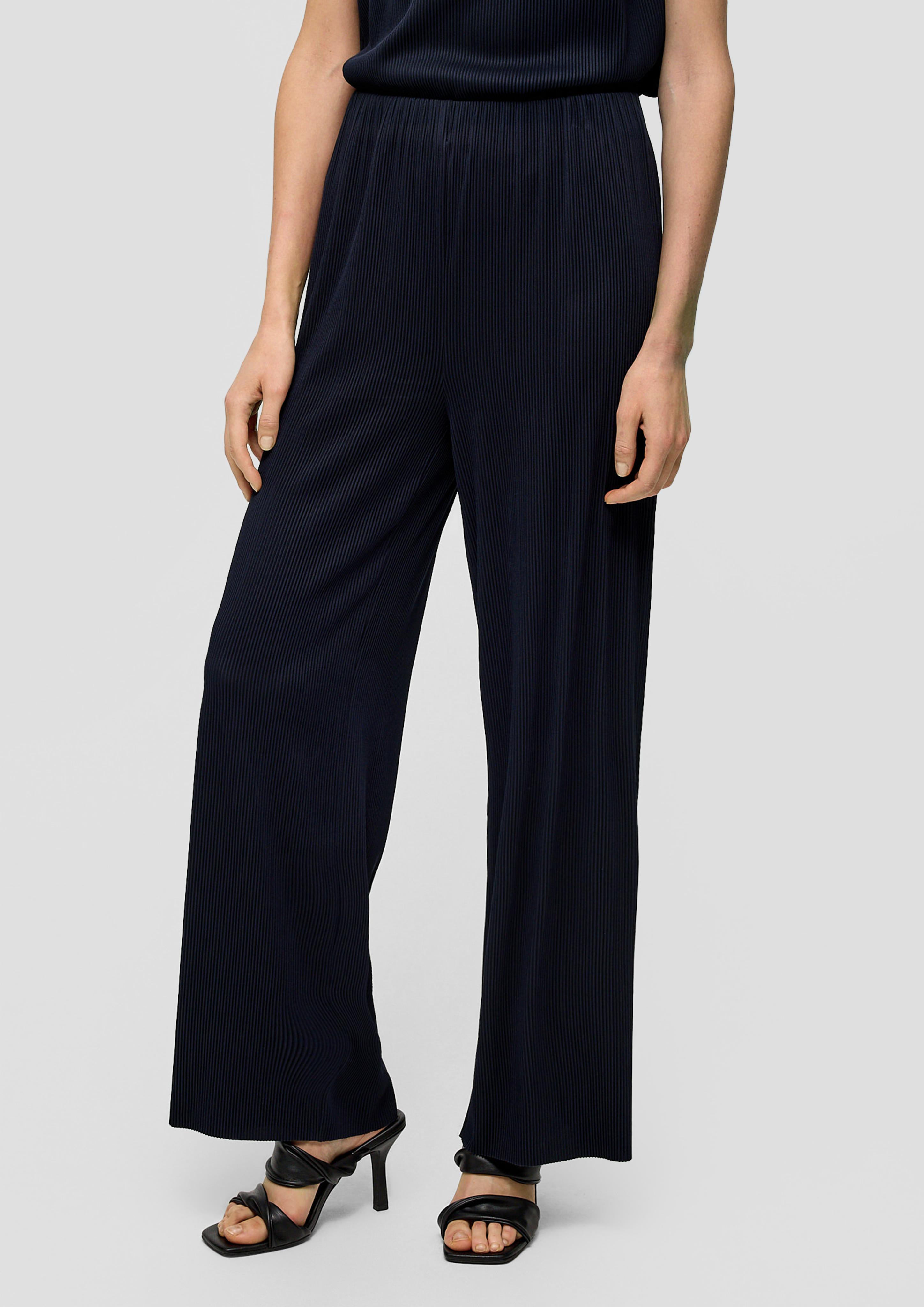 Regular: Plissierte Hose mit Gummizug  2139518-5959