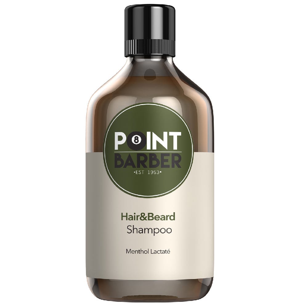 POINT BARBER Hair & Beard Shampoo 300 ml