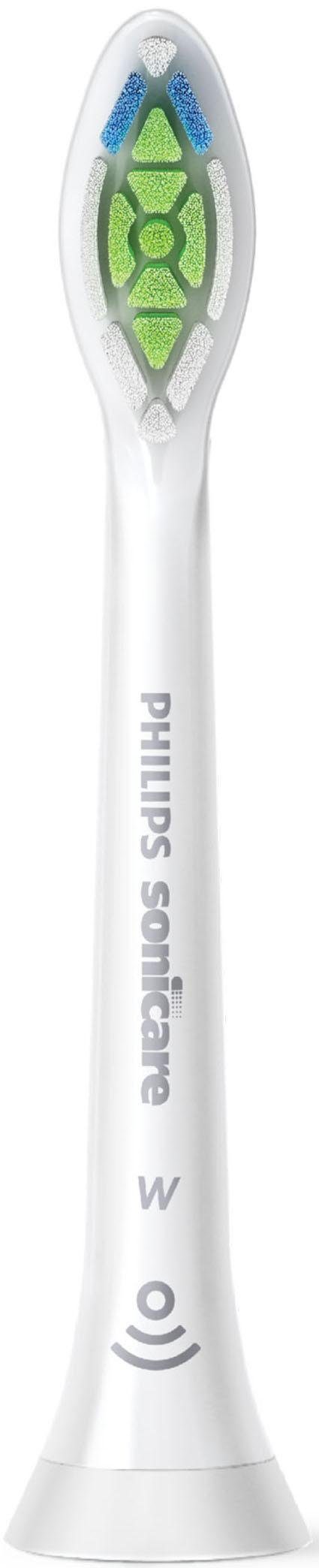Philips Sonicare Aufsteckbürsten Optimal White Standard, für besonderes weiße Zähne