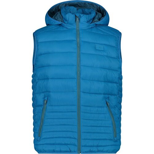 HERREN WESTE MAN VEST SNAPS HOOD