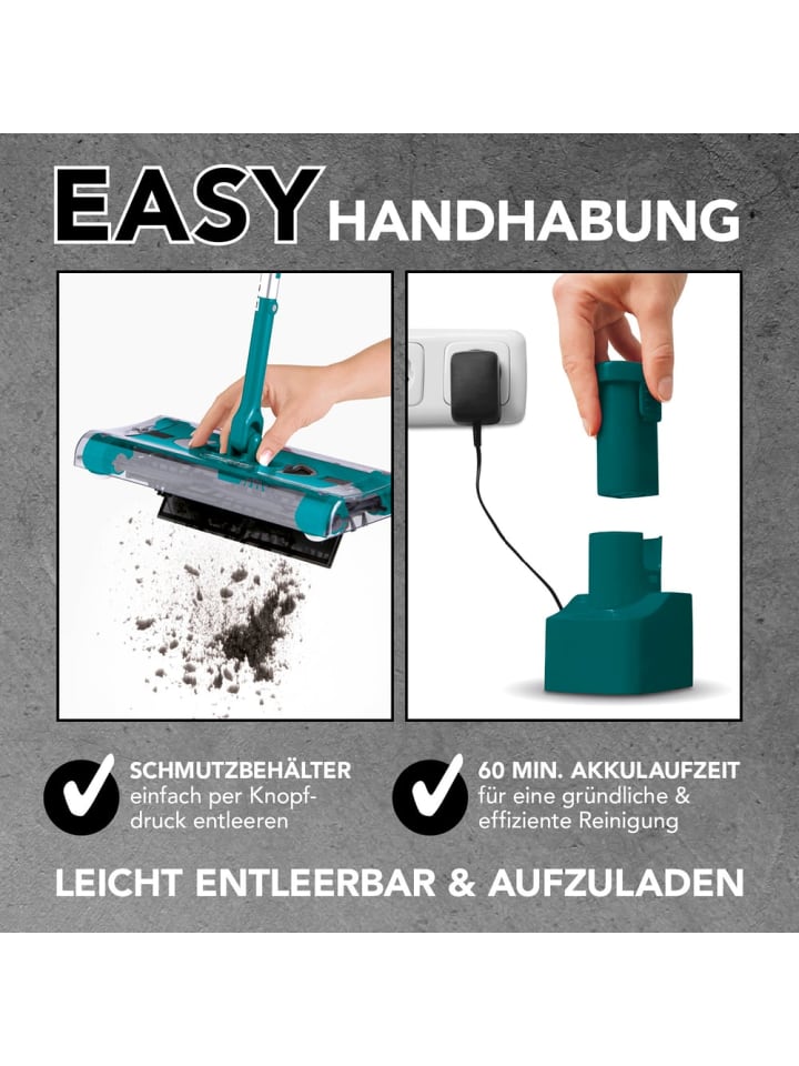 Swivel Sweeper Akku-Besen Swivel Sweeper G2 - kabellos und wiederaufladbar - smaragd günstig kaufen onesize