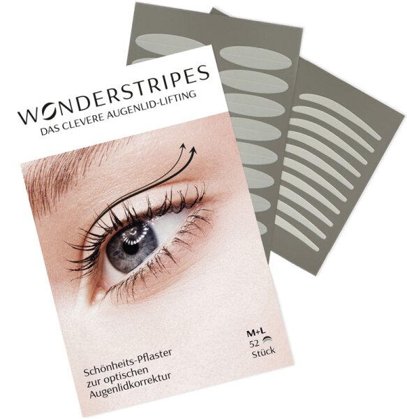 Wonderstripes Beauty Tapes Gr. M+L Augenlid-Tape