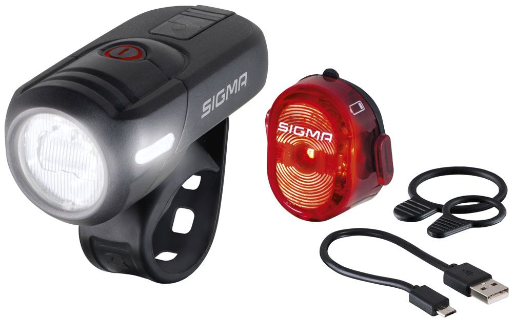 SIGMA AURA 45 USB / NUGGET II RL Set kaufen | Bike-Discount