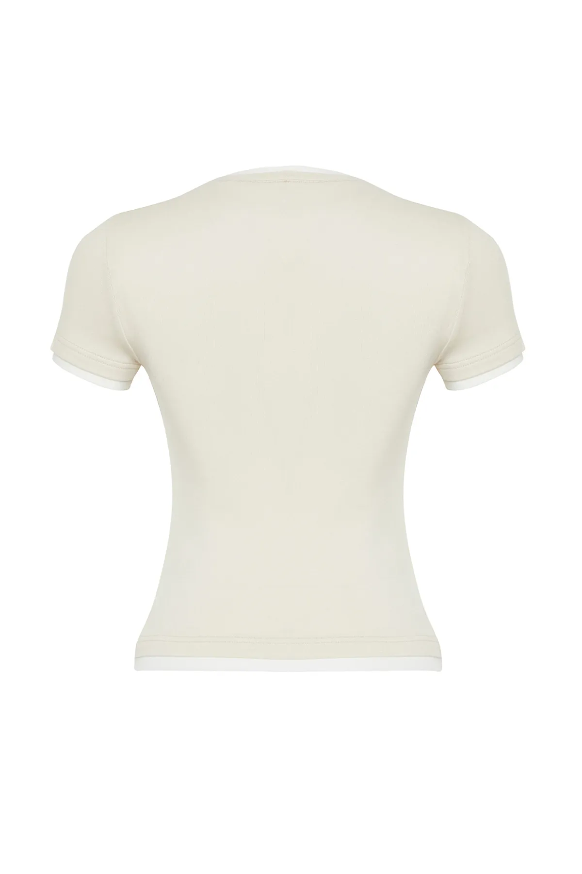 Trendyol Collection  T-Shirt - Grau - Slim Fit