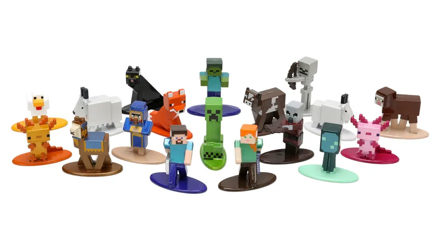 Jada - Minecraft - Nano Metalfigs - Caves & Cliffs 20-Pack