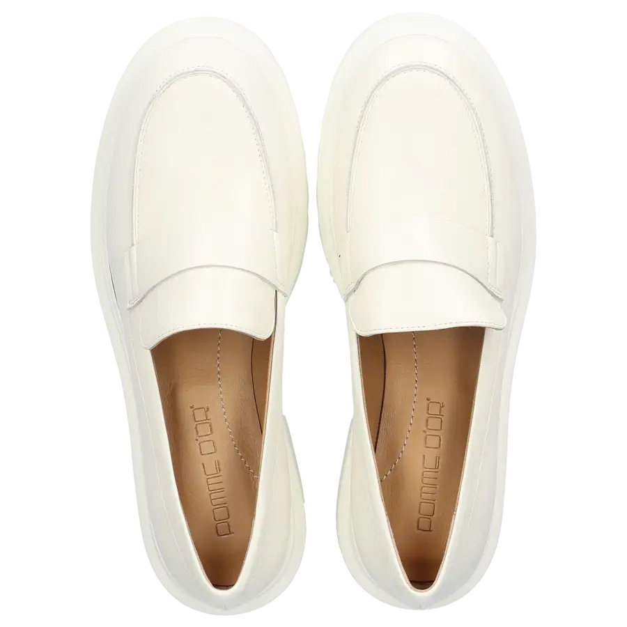 Pomme D`OR - Loafer 2949A Kalbsleder - weiß