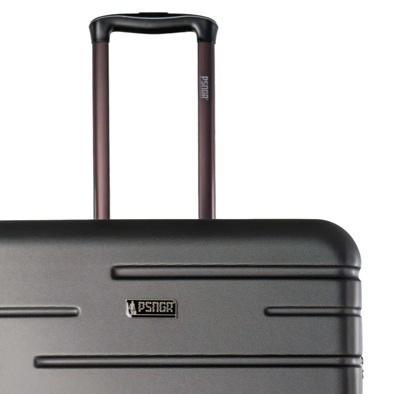 PSNGR Stripes Trolley M (66 cm) Erweiterbar - DK Grey