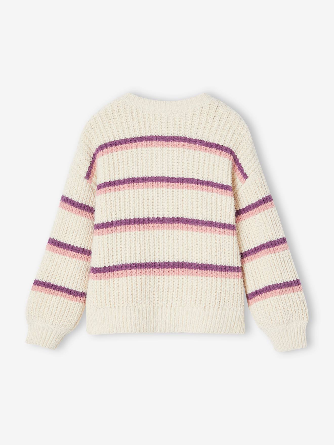 Vertbaudet Weiche Mädchen Strickjacke - curry