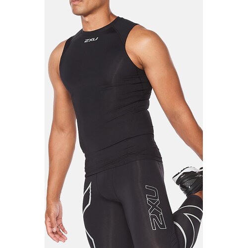 HERREN SHIRT SLEEVELESS TANKTOP CORE COMPRESSION SLEEVELESS