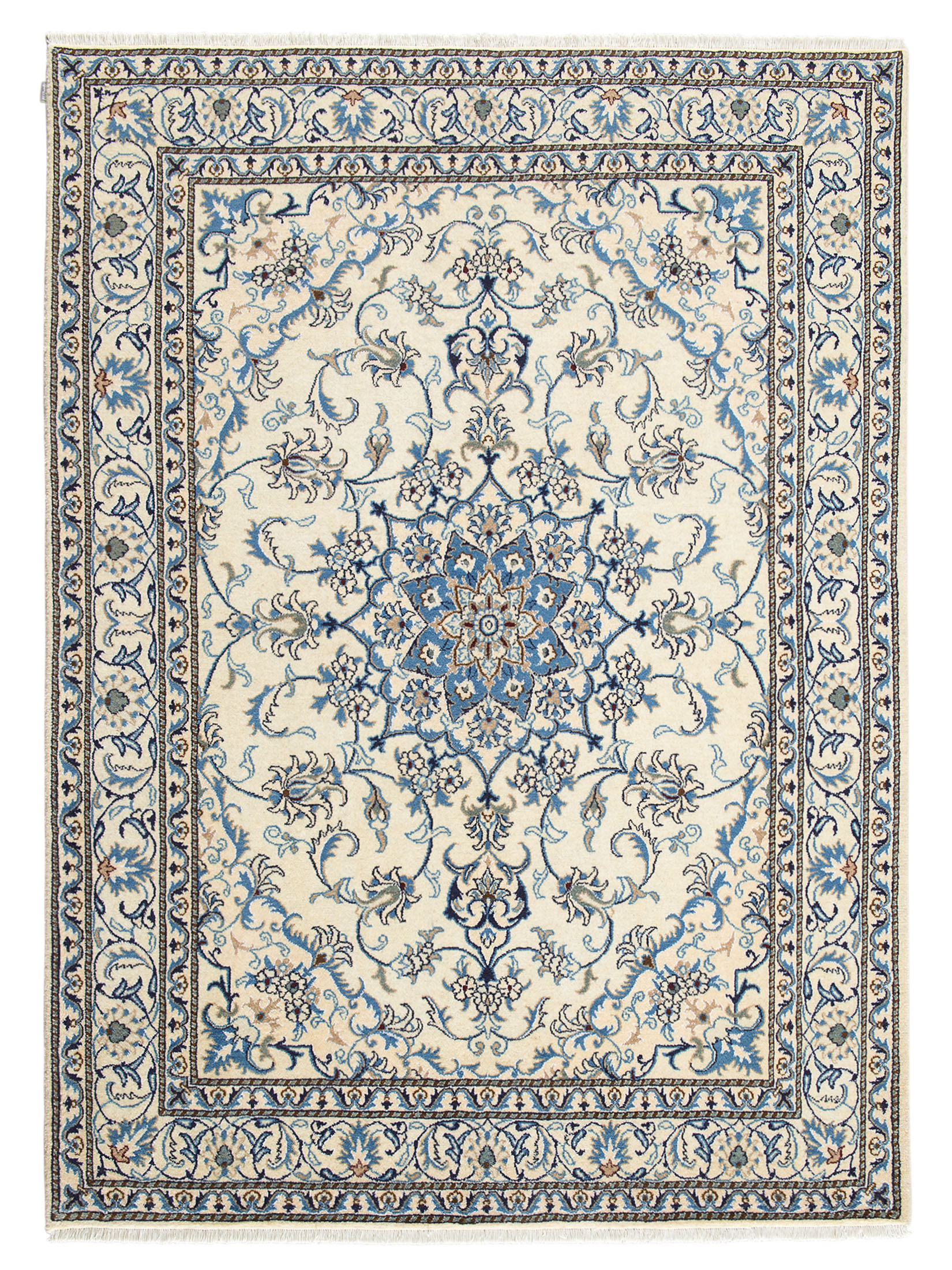 Kaschmar Nain 12 Lah ca. 170 x 235 cm, Unikat / Einzelstück