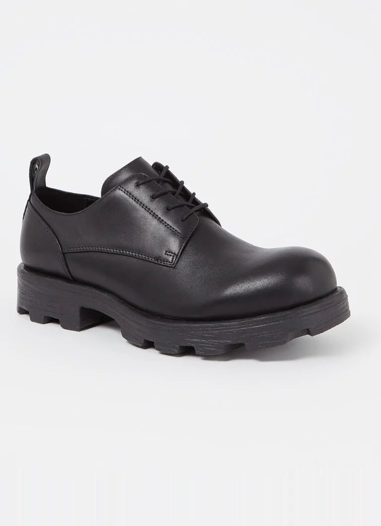 Buty skórzane Diesel D-Hammer SH sznurowane