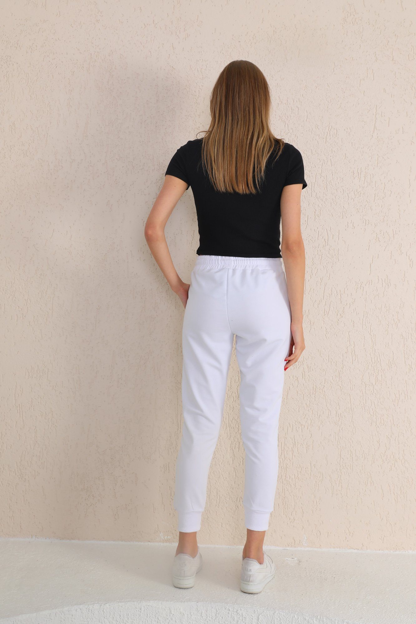 Bongual Loungehose Jogginghose mit Logostickerei Sweathose Basics