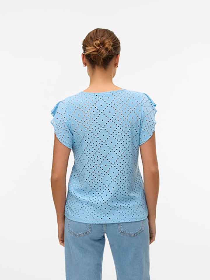 Vero Moda Shirt in Hellblau günstig kaufen