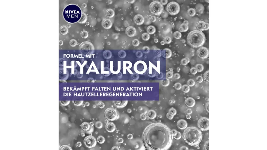 NIVEA MEN Anti Age Hyaluron Feuchtigkeitscreme SPF15 50 ml