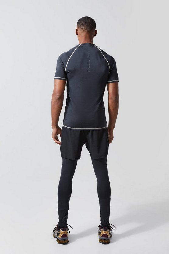 Active 2-in-1 Leggings-Shorts