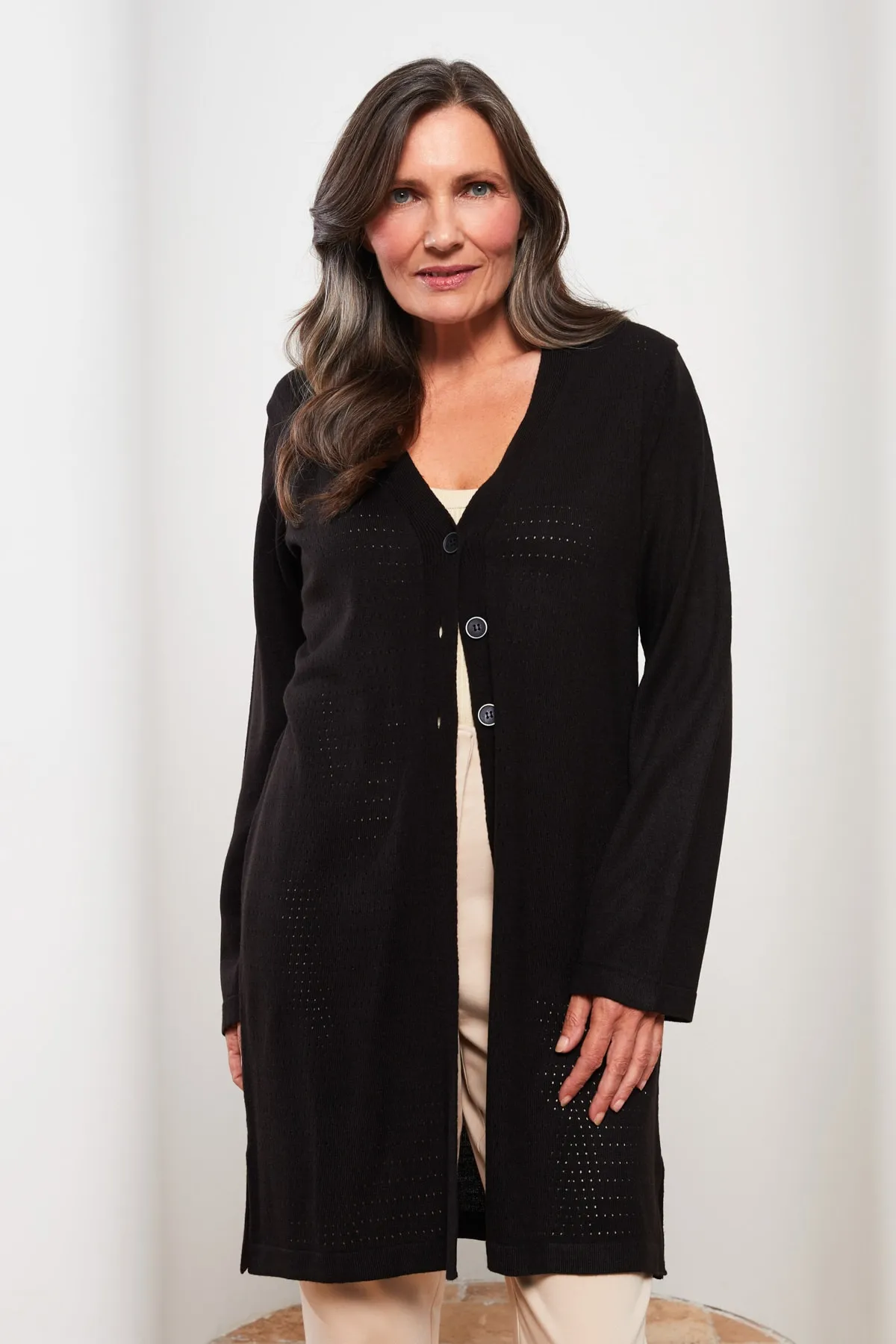 LC Waikiki  Strickjacke - Schwarz - Regular Fit