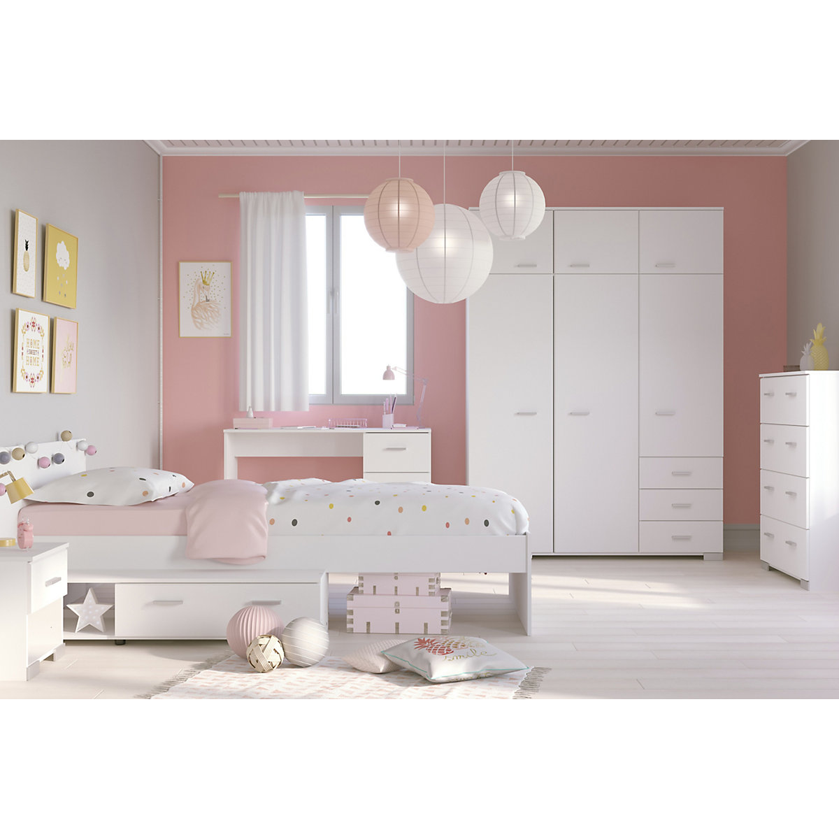 Kinderzimmer Set 5tlg 