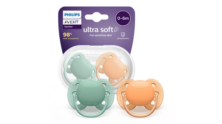 PHILIPS Avent ultra soft Schnuller  SCF091/03