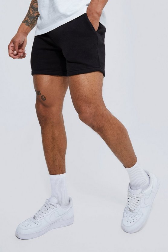 Slim-Fit Basic Jersey-Shorts
