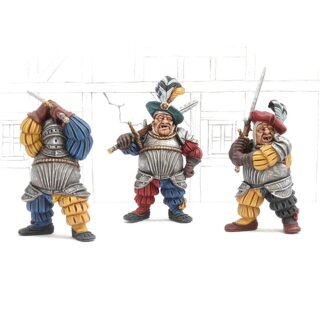 Landsknechts Ogres with Flamberge Set (3)