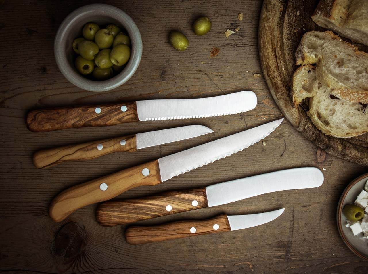 Classic Gemüsemesser Olive
