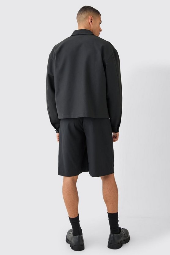 Smarte Jacke mit Reißverschluss