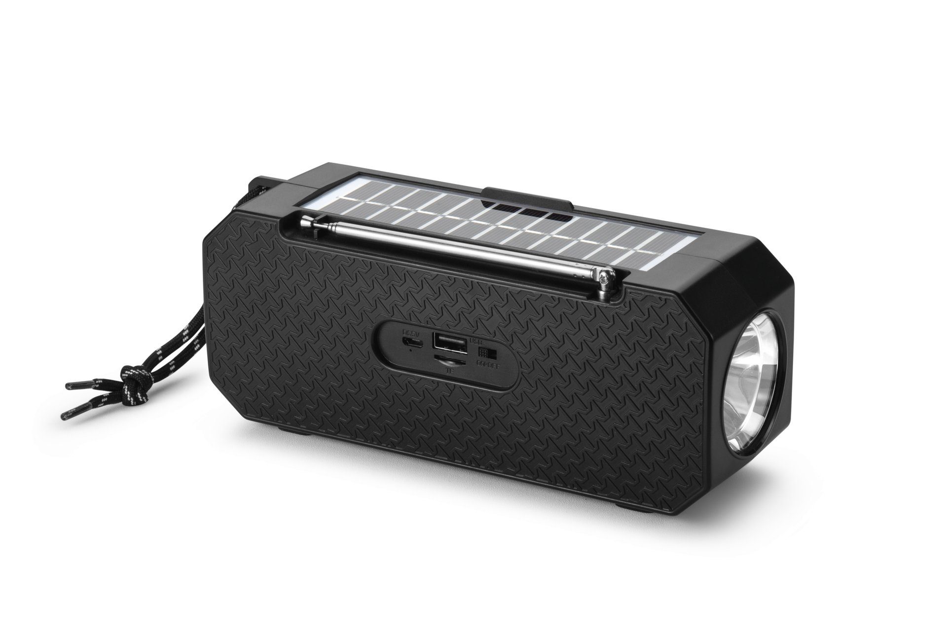 Denver BTG-158 Solar Bluetooth-Lautsprecher (Bluetooth, 80 W)