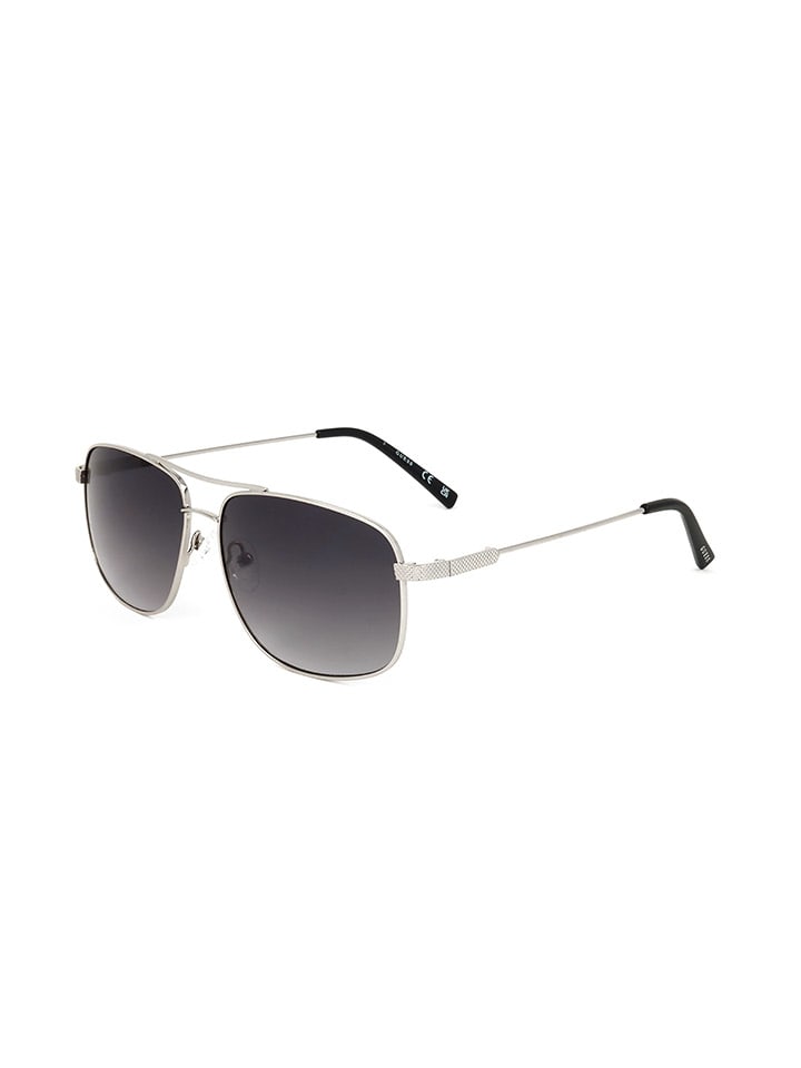 Guess Herren-Sonnenbrille in Silber/ Schwarz günstig kaufen 59