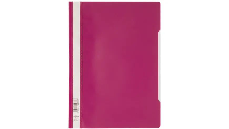 DURABLE Schnellhefter A4 PP pink pink