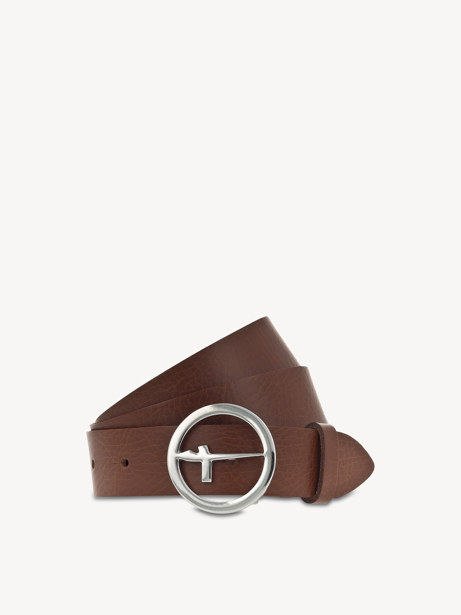 Ceinture en cuir - marron