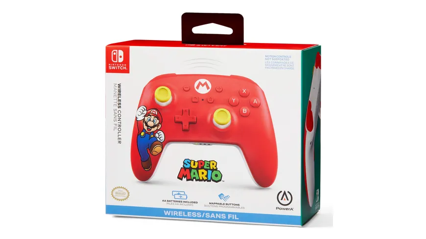 PowerA Wireless Controller für Nintendo Switch - Mario-Joy