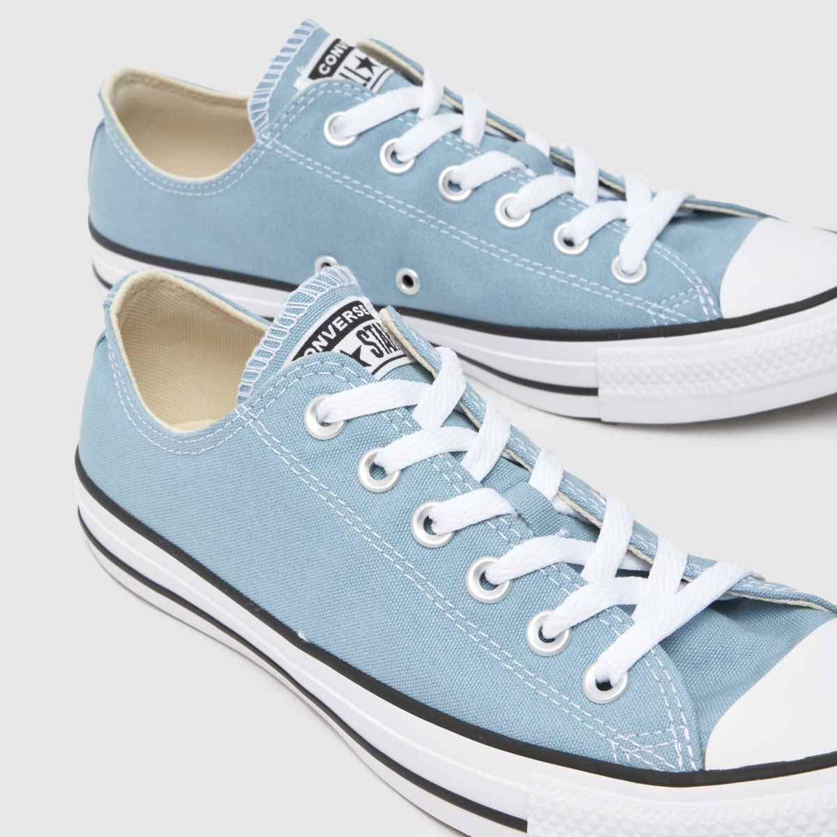Converse All Star Ox – Ljusblå sneakers