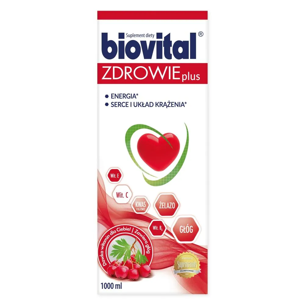 Biovital Zdrowie Plus, Συμπλήρωμα διατροφής για την ενδυνάμωση του οργανισμού, Υγρό
