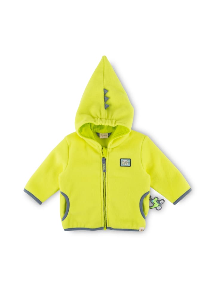 Sigikid Fleecejacke Sporty Dino in Neongelb günstig kaufen