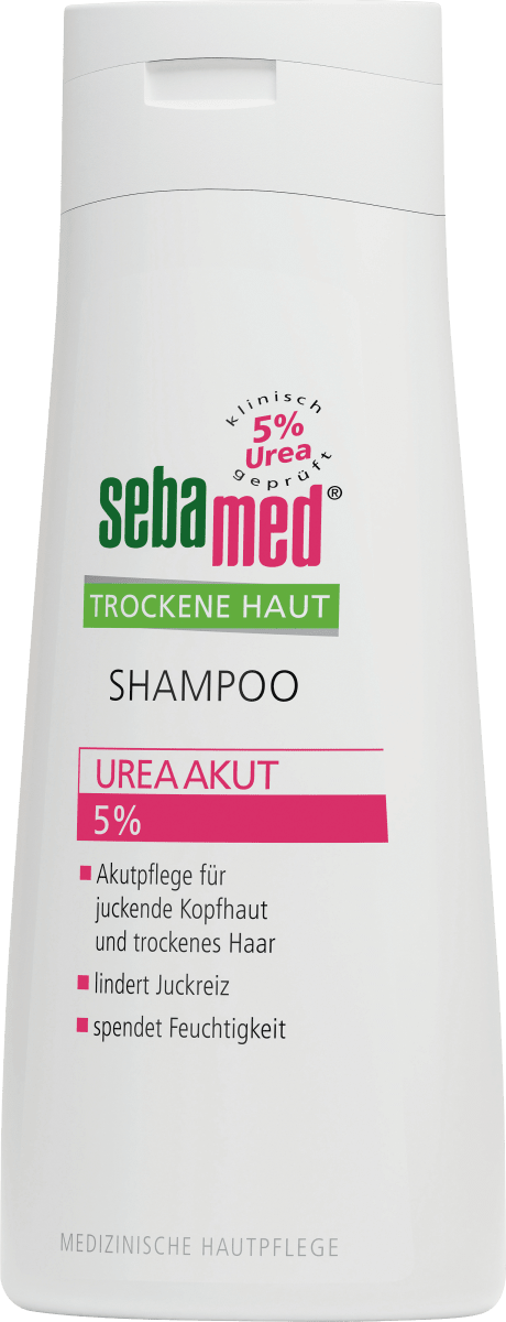 Shampoo trockene Haut 5 % Urea Akut, 200 ml