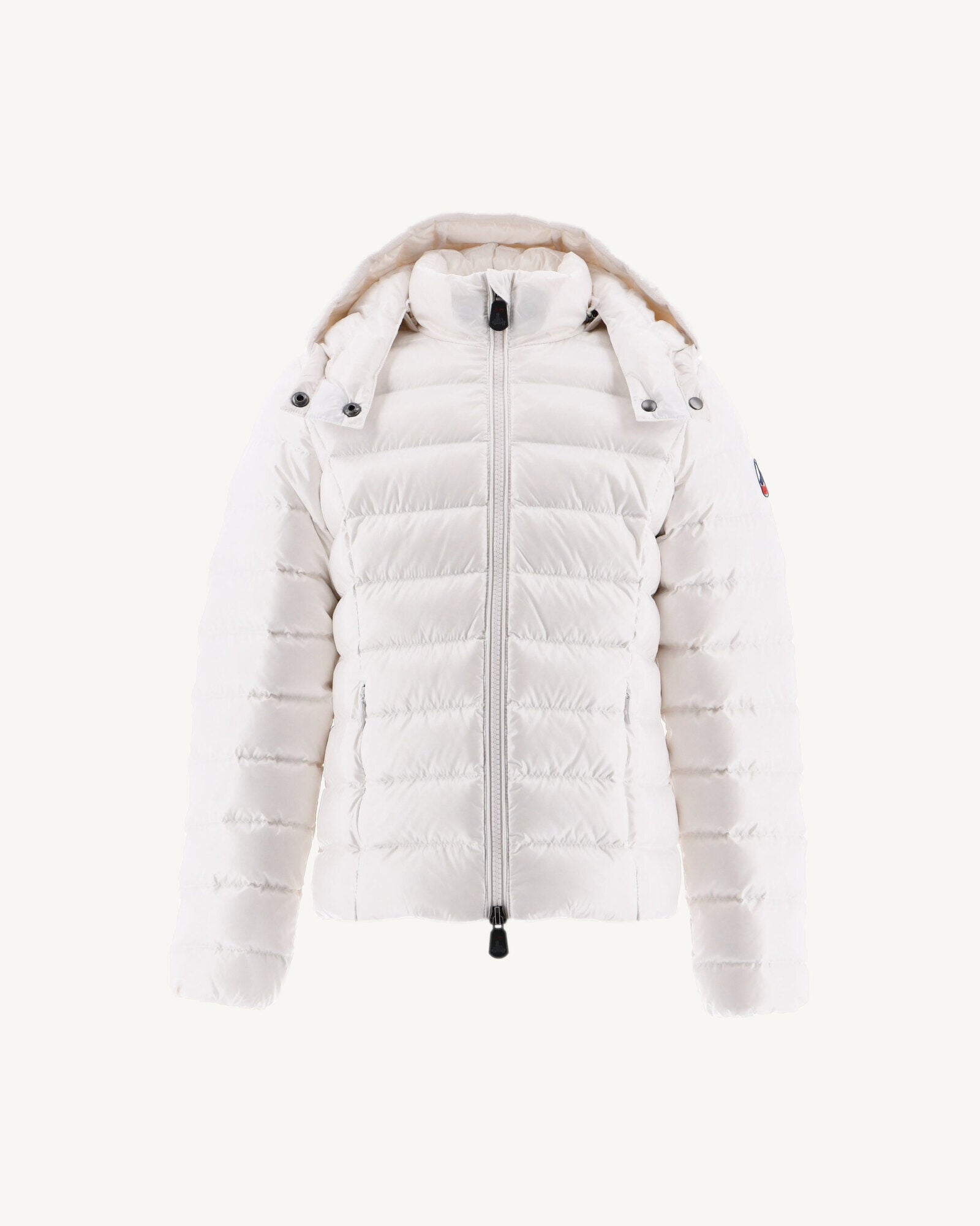 Doudoune laquée à capuche enfant Grand Froid Blanc Opale
