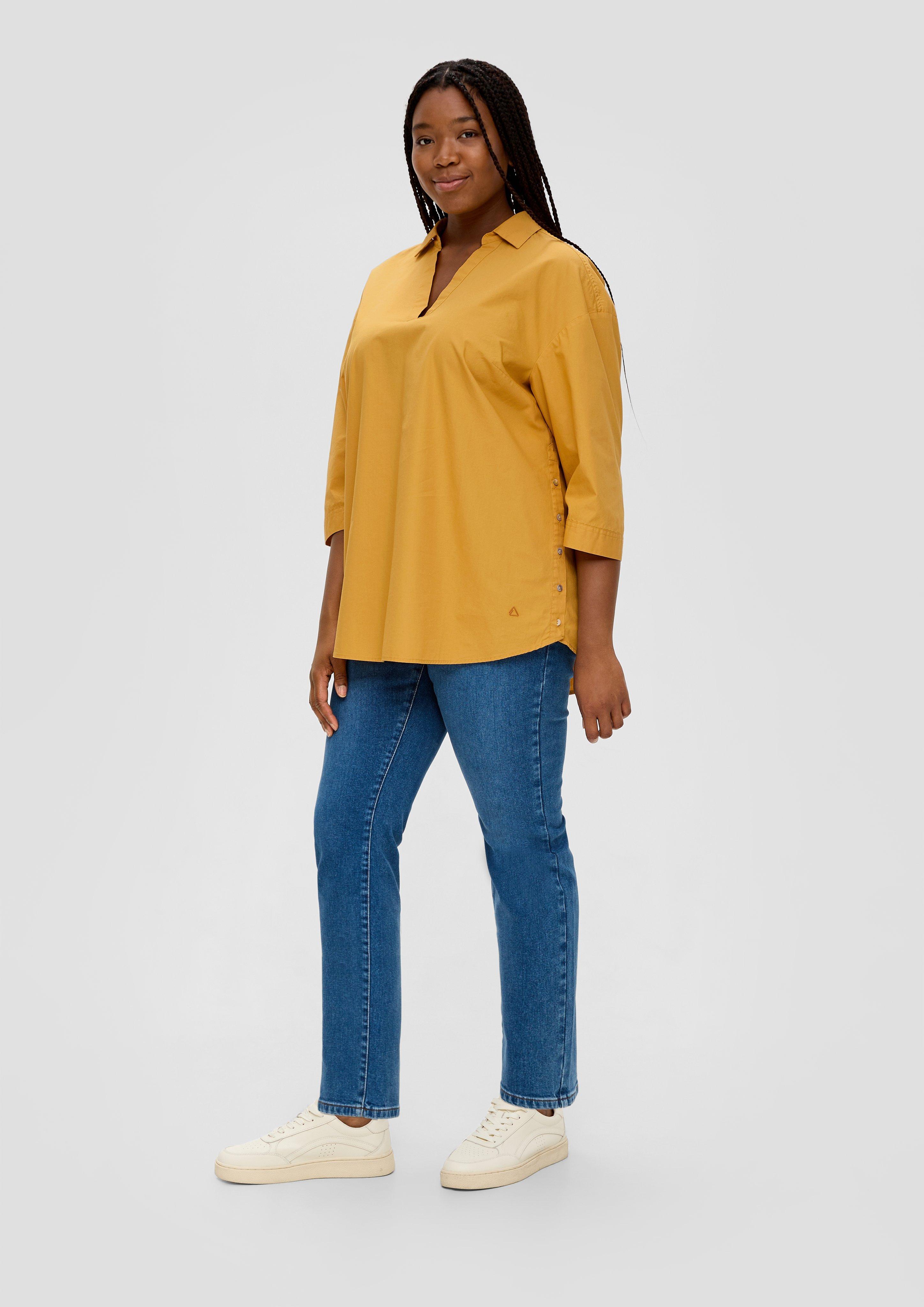 Bluse mit aufknöpfbarem Saum  2136387-1548