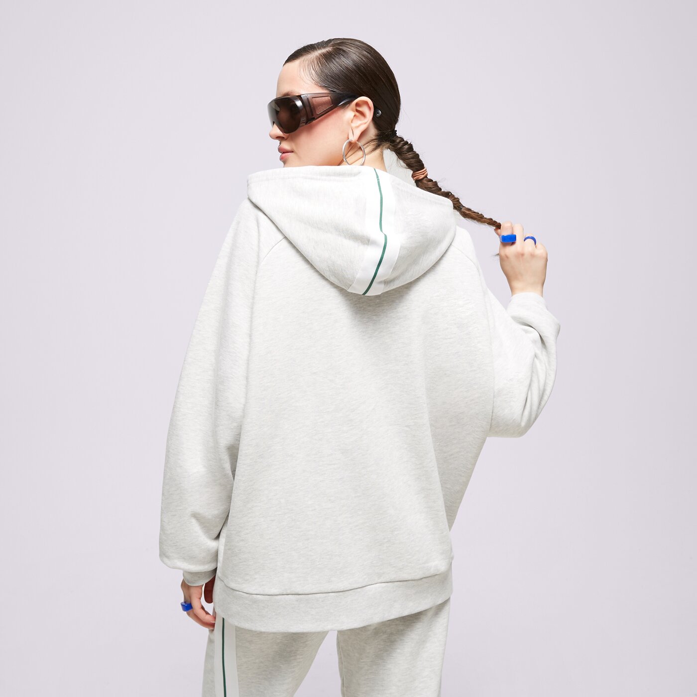ELLESSE SWEATSHIRT Z KAPTUREM GIARADINI LGREY MRL OH HOODY Grau