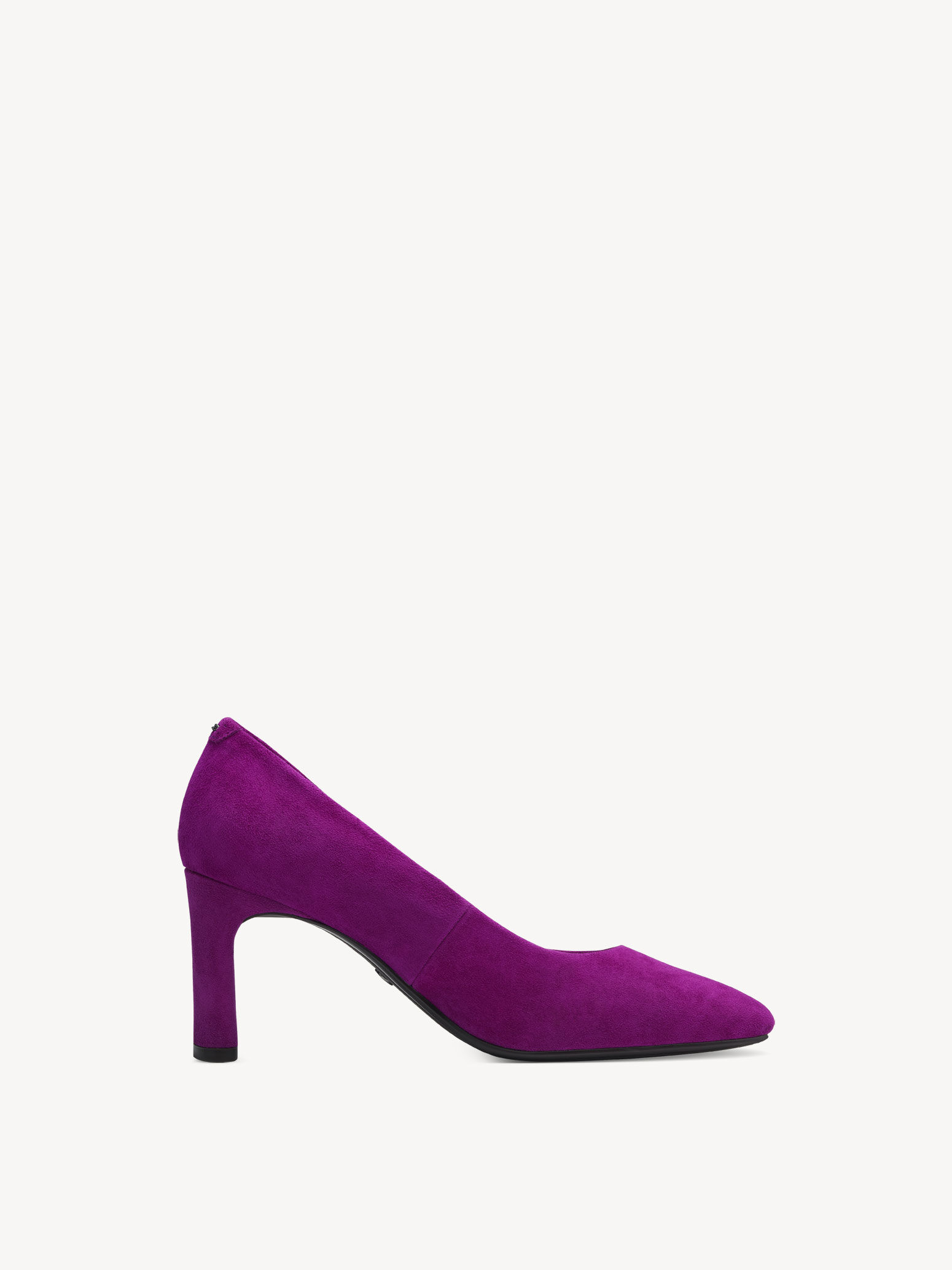 Escarpin en cuir - rose fuchsia