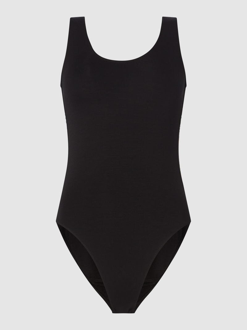 Bustier mit Racerback in schwarz