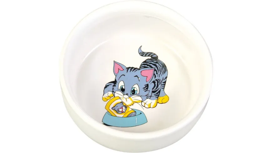 Trixie Katzennapf Kitten weiß 0,3 Liter/11cm Katzenzubehör