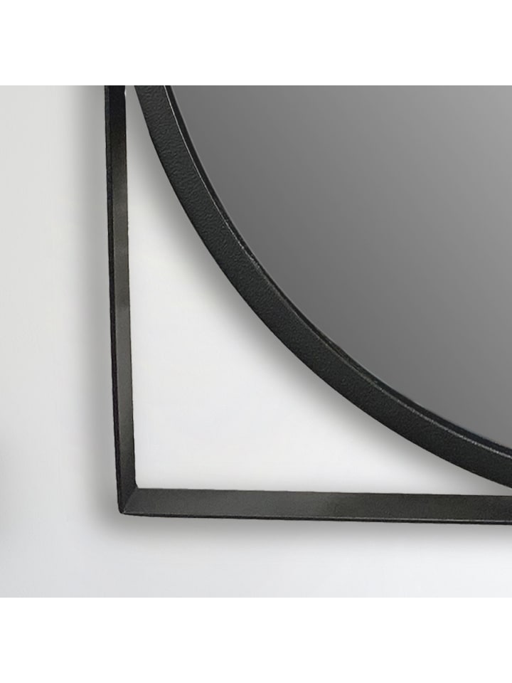 KADIMA DESIGN Wandspiegel 54x54 cm Metall Design Hängespiegel , Eisen günstig kaufen onesize