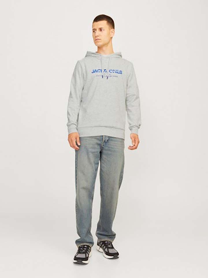 Jack & Jones Hoodie in Grau günstig kaufen