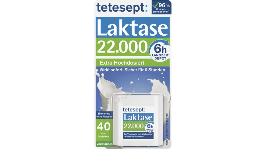 tetesept Laktase 22000 Langzeit-Depot