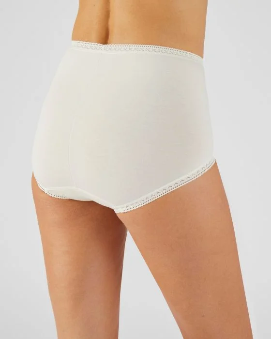 Culotte maxi, en coton strech
