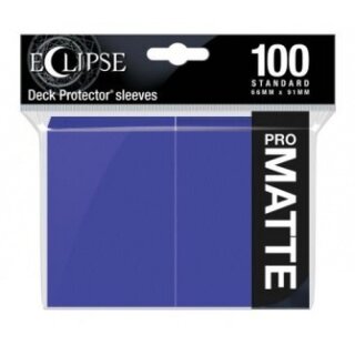 UP - Eclipse Matte Standard Sleeves: Royal Purple (100)