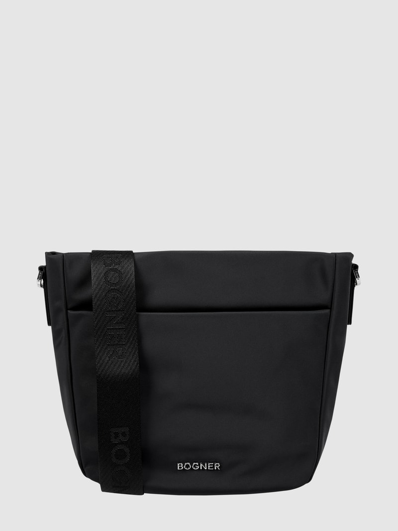 Crossbody Bag mit verstellbarem Schulterriemen Modell 'Klosters Juna' in schwarz