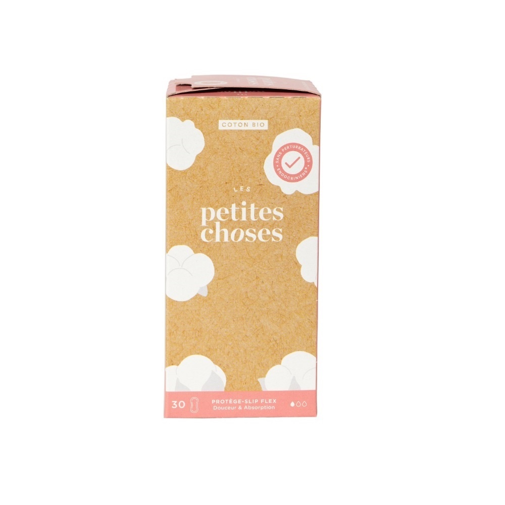 Les petites choses Protège Slip  Flex - Coton Bio Boite de30 Protège Slip