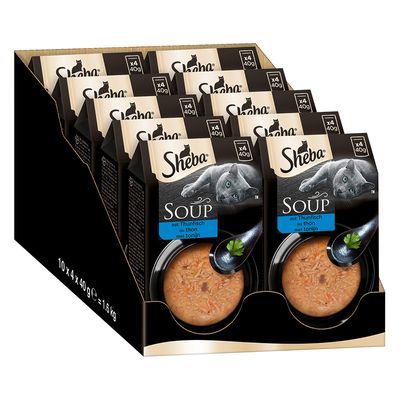 Sparpaket 80 x 40 g Multipack Sheba Classic Soup Frischebeutel