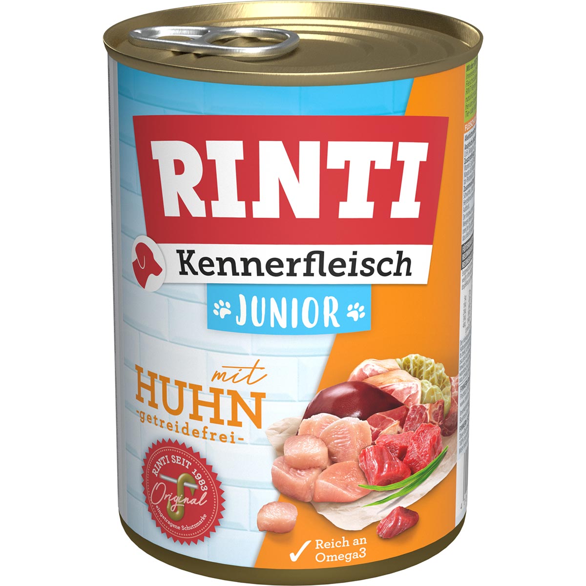 Rinti Kennerfleisch Junior mit Huhn günstig kaufen bei ZooRoyal